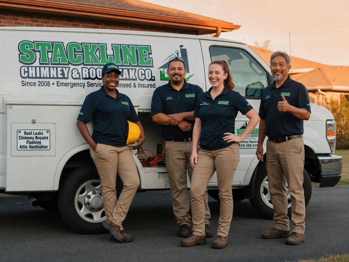 Chimney flashing repair company in Greenwood, IN